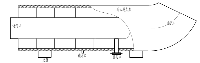 普通TC型吹管消音器結(jié)構(gòu)圖